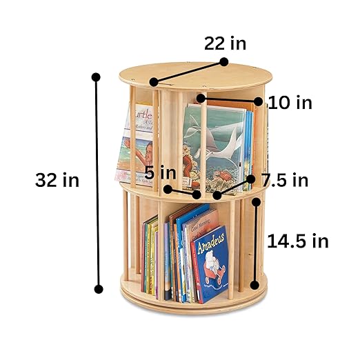 Jonti-Craft - 3558JC Book-Go-Round-CubbioJoy