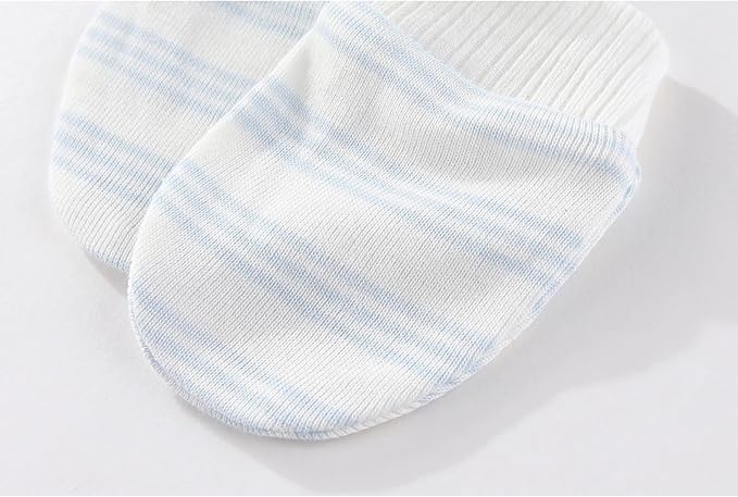 Cute Baby Girl Hats Mittens Set 10-Pack New Born Boy Caps Gloves Suit 0-6 Months Infant Accessories-CubbioJoy