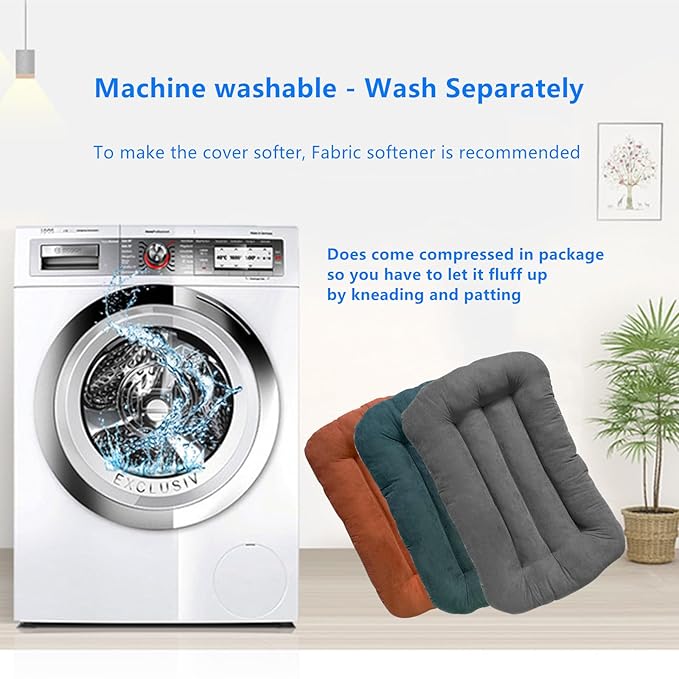 Baby Lounger for Newborns,Baby Nest & Floor Cushion,Soft Cotton,Portable Diaper Changing Pads for Boys & Girls 0-12 Months (Peacock Green)-CubbioJoy