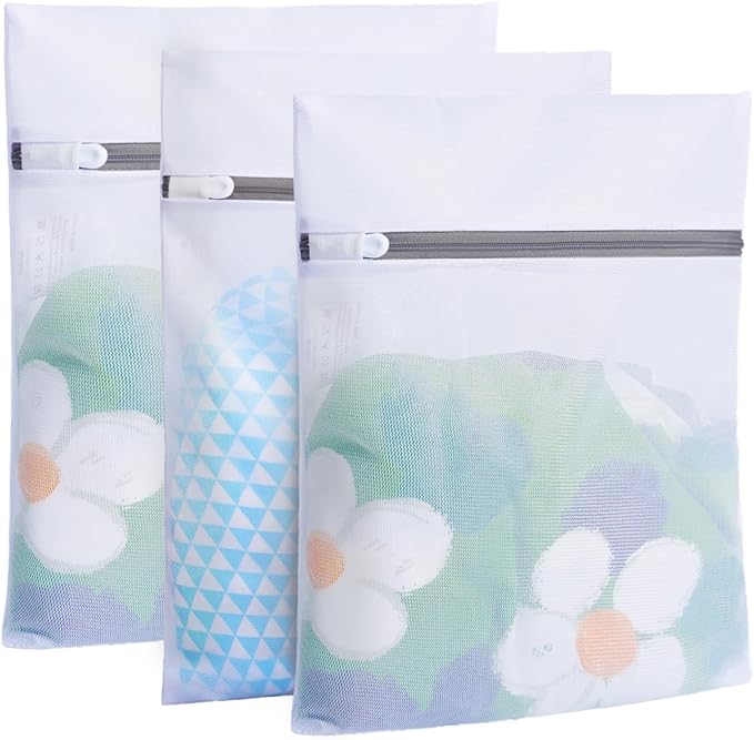 BAGAIL Laundry Bags Mesh Wash Bag for Intimates Lingerie and Delicates(3S)-CubbioJoy