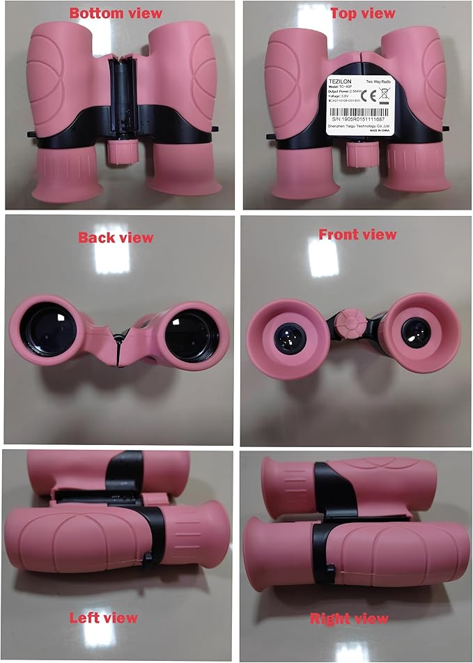 Binoculars for Kids,Compact Kids Binoculars 8x21 High-Resolution for Bird Watching, Camping, Exploration, Hiking, Hunting, Sports Events and Safari Park Gifts for 3-12 Year Boys Girls-CubbioJoy