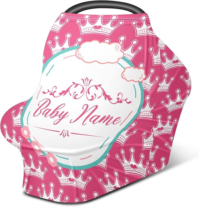 Baby Car Seat Stroller Cover Nursing Cover New Mom Breastfeeding Scarf Soft Stretchy Infant Carrier Cover Car Canopy Coverage-CubbioJoy