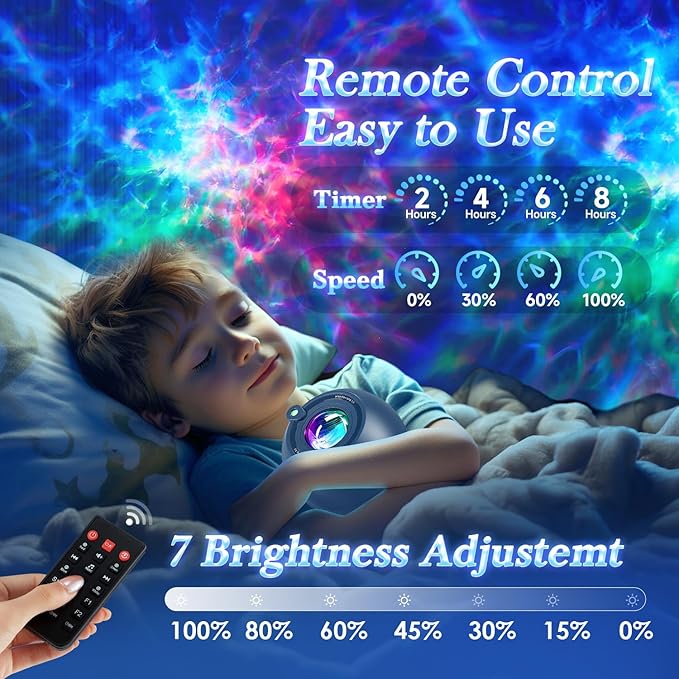 Bedroom Decor Boy Gift Lava Lamp Room Decor 15 White Noise Sound Machine for Kids Night Light Bluetooth Projector Nebula Projector Sunset Lamp Dorm Decor Led Cloud Lights for Bedroom-CubbioJoy