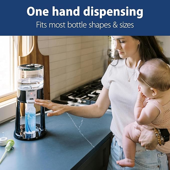 Dr. Brown's Insta-Prep Warm Water Dispenser with Baby Formula Dispenser, Gray-CubbioJoy