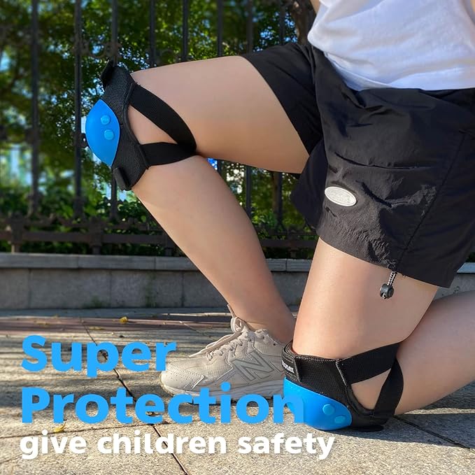 BOSONER Kids/Youth Knee Pad Elbow Pads for Roller Skates Cycling BMX Bike Skateboard Inline Rollerblading, Skating Skatings Scooter Riding Sports-CubbioJoy