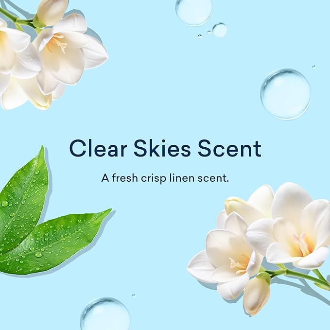 BLUELAND Oxi Laundry Booster Powder Refill 2-Pack, Clear Skies Scent, 50 Loads, 35.2 oz, Plastic-Free, Eco Friendly, Oxy Cleaner, Stain Remover-CubbioJoy