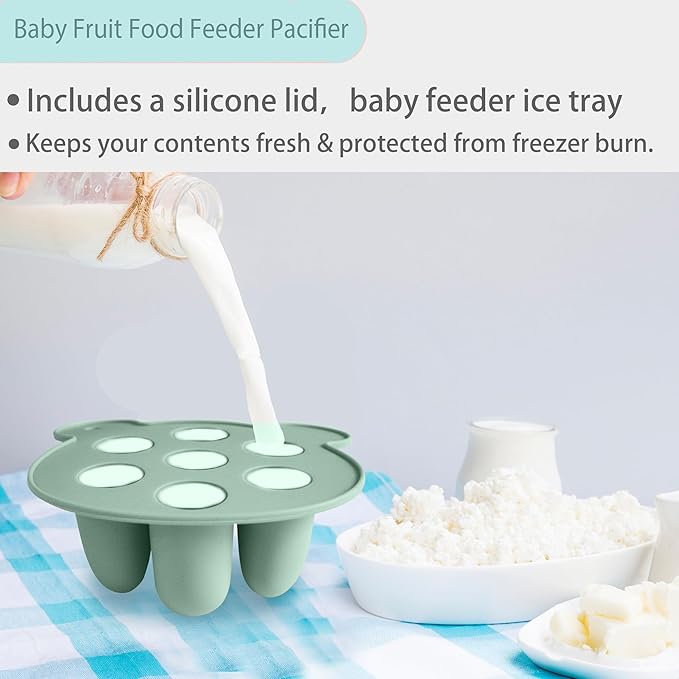 Baby Food Freezer Tray and Teething Popsicle Molds – The Perfect Solution for Your Little One's Teething and Feeding Needs-CubbioJoy