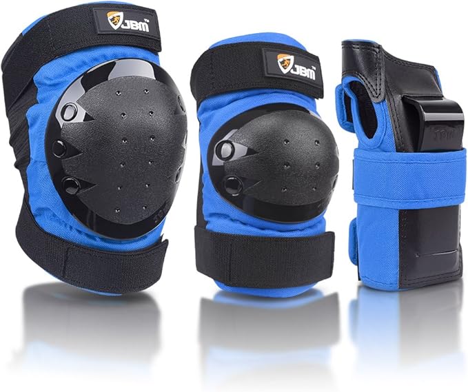 JBM Adult & Kids Knee Pads Elbow Pads and Wrist Guards for Inline Skating, Roller Skating, Skateboarding, Scootering-CubbioJoy