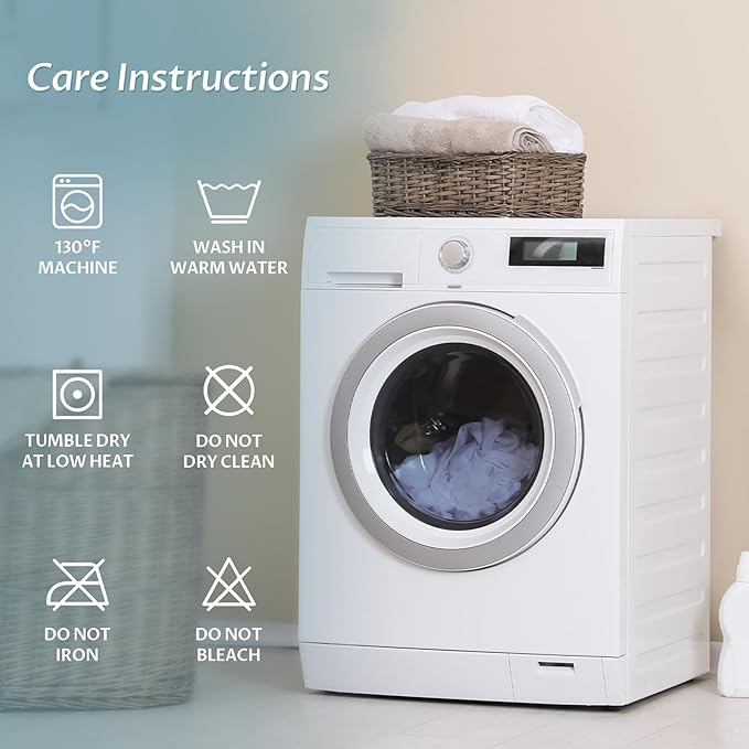 California King Size Waterproof Mattress Protector Fitted Quilted Mattress Pad Cover with Deep Pocket Up to 18''-CubbioJoy