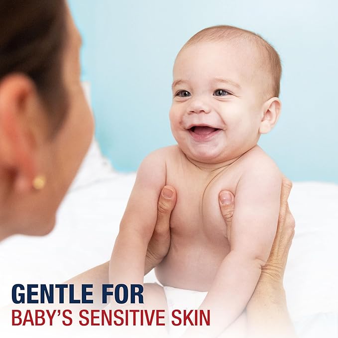 Aquaphor Baby Skin Care Essentials Gift Set with Baby Wash and Shampoo (16.9 Fl Oz) + Healing Ointment for Chapped Skin and Drool Rash (7Oz) + Diaper Rash Cream (3.5Oz), Hypoallergenic-CubbioJoy