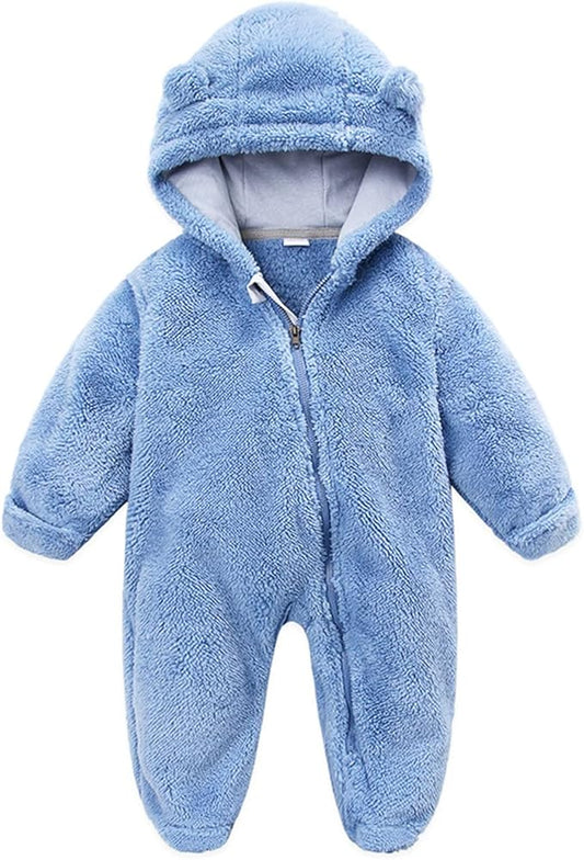 Baby Boy Girl Snowsuit Winter Warm Clothes Coat Infant Jumpsuit Toddler Outfit-CubbioJoy