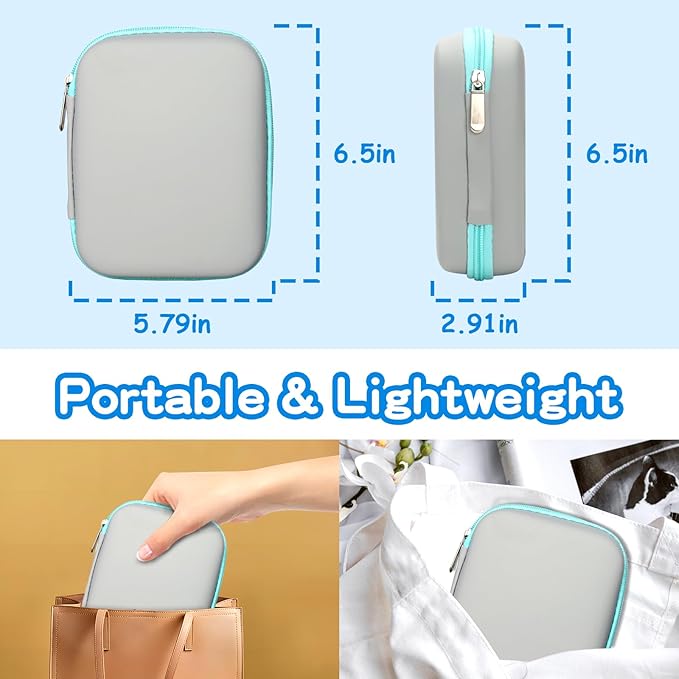 Baby Healthcare and Grooming Kit, 28 in 1 Portable Baby Essentials Kit Electric Nail Trimmer Set with Gas Relief Hair Brush Comb Nasal Aspirator for Newborn Boys Girls (Grey White)-CubbioJoy