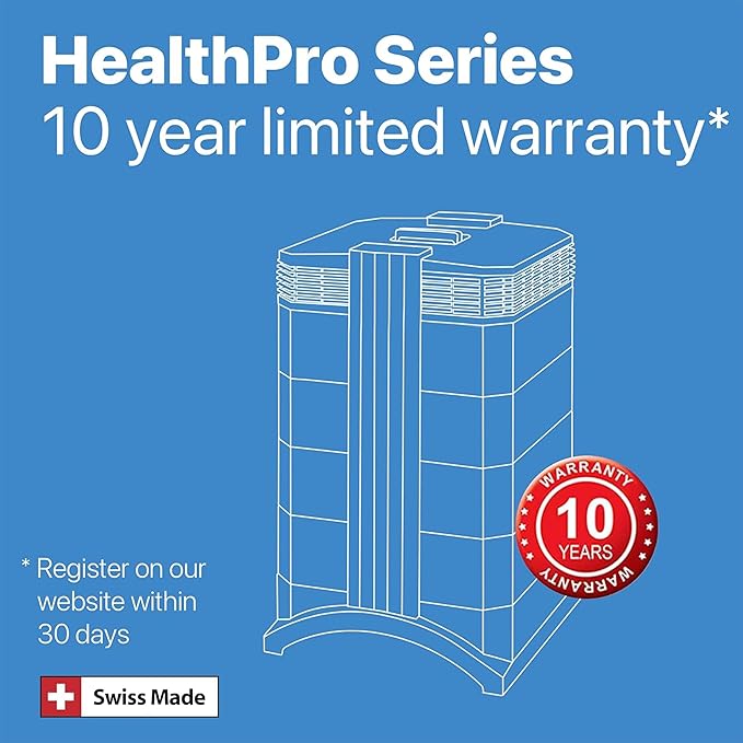 IQAir HealthPro Compact XE Air Purifier - 3-Pack - Compact HyperHEPA Fration for Spaces up to 3720 sq ft - Allergens, Smoke, Dust, Mold, Pet Dander, Swiss Made, WiFi Enabled-CubbioJoy