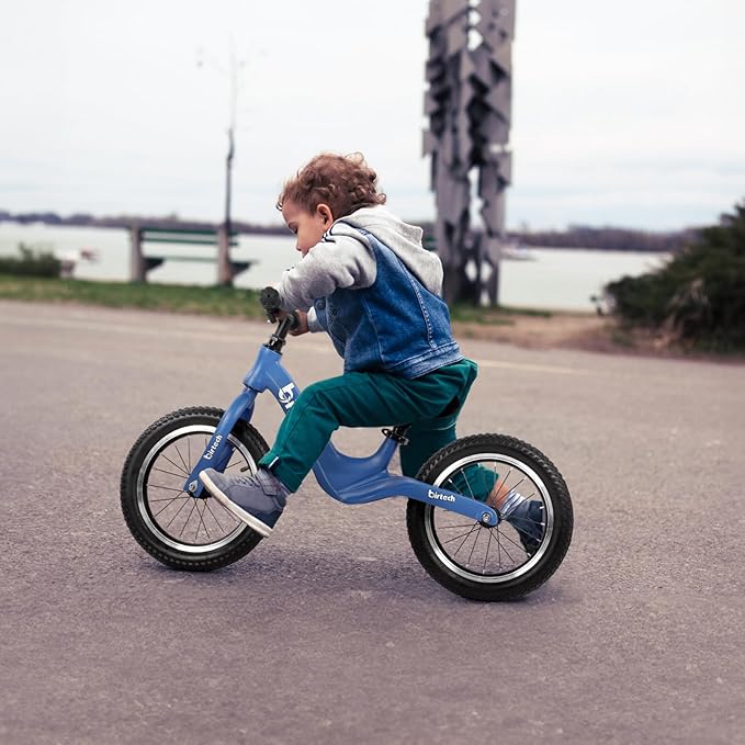 14" Kids Balance Bike for 3,4,5,6 Year Old Boys and Girls, Air Tires with Magnesium Alloy Frame, Lightweight No Pedal Toddler Training Bicycle-CubbioJoy