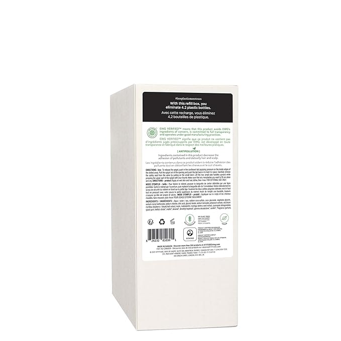 ATTITUDE Shampoo and Body Wash for Kids, EWG Verified Hair and Body Cleanser, Dermatologically Tested Soap, Plant and Mineral Based Bath Products, Vegan, Bulk Refill, Watermelon and Coco, 67.6 Fl Oz-CubbioJoy