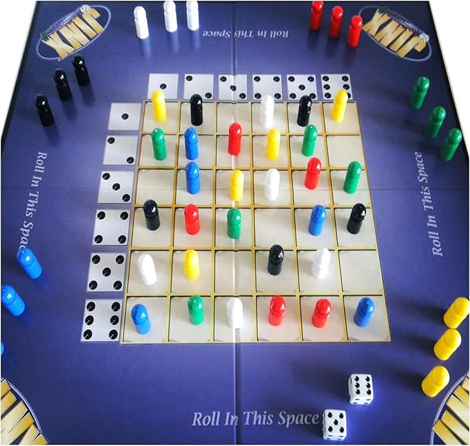 Jinx - Fast and Fun Board Game of Chance Where The Luck of The Roll Determines Your Fate - Game Night Fun for Family & Adults-CubbioJoy