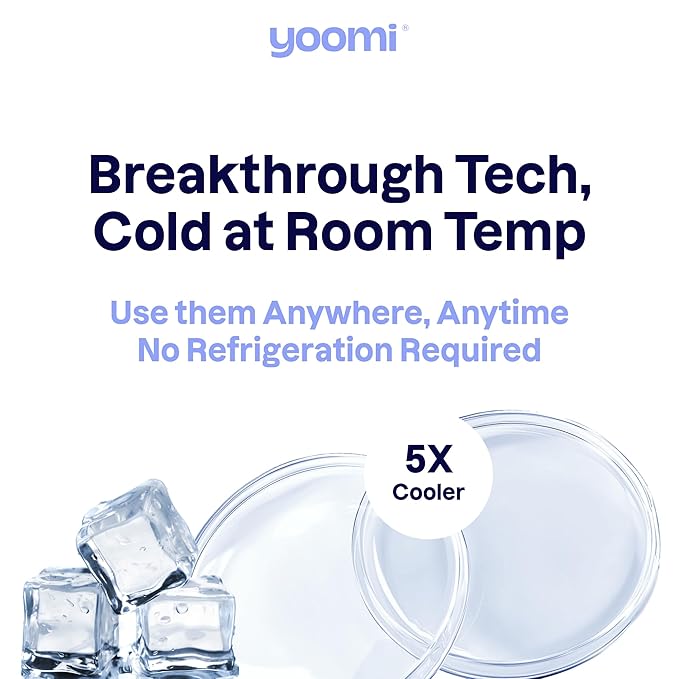 Breast Aid™ Soothing Cryogel Pads for Sore Cracked Nipples with HOCl, 10x Multiuse, Advanced Cooling Tech for Instant Relief & Repair, Rapid Hydration for Lasting Comfort for Breast Feeding Moms-CubbioJoy
