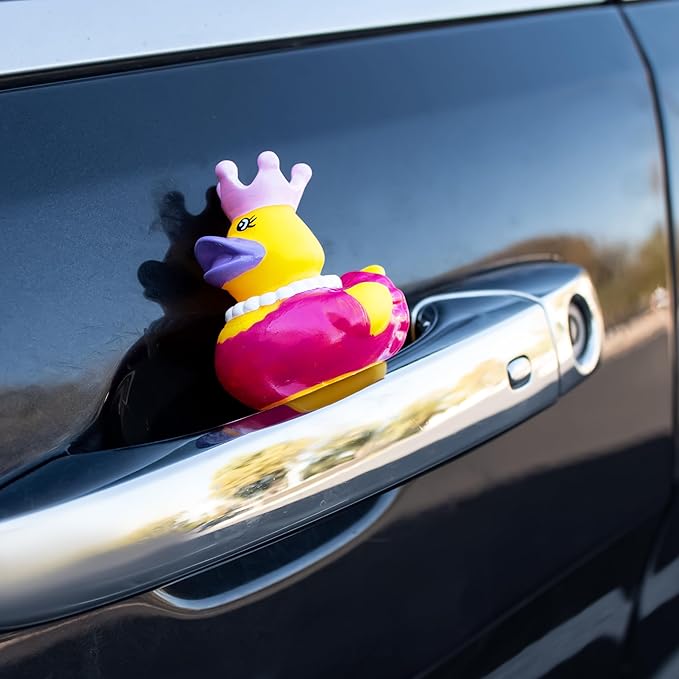 JOYIN 15 Pcs Rubber Ducks, Random Assortment Ducks Bulk with Mesh Carry Bag, Mini Rubber Duckies for Baby Bath Toys, Kids Toddler Summer Pool Toys Birthday Gifts Party Favors-CubbioJoy