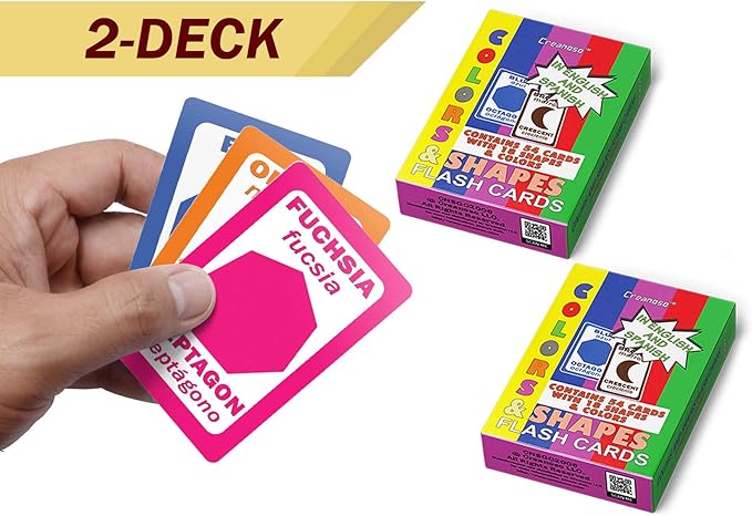 Creanoso US Schools and Learning Flash Cards Series (2-Deck)-CubbioJoy