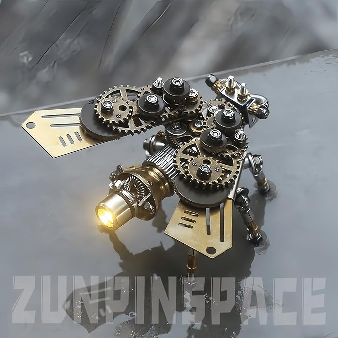 Adult 3D Metal Puzzle, Punk Insect Model Set, 3D Metal Puzzle Mechanical Insect Building Blocks, Fun DIY Assembly, high-end Men's Gifts.-CubbioJoy