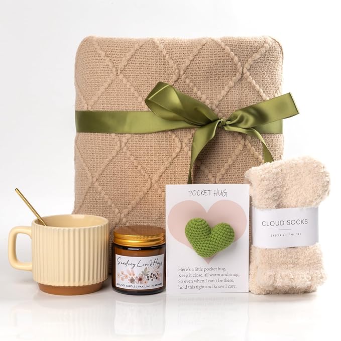 Birthday & Self Care Gifts for Women - Mom's Get Well Soon Care Package, After Surgery & Christmas Gifts for Her-CubbioJoy