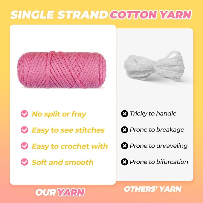 Crochet Kit for Beginners, Learn to Crochet, Include Easy Knitting Soft Yarn, Step-by-Step Video Tutorial, Hook, Holiday Birthday Gift for Adults and Kids(2 Pack Blowfish)-CubbioJoy