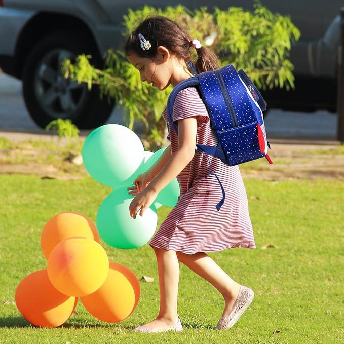 JiePai Toddler Rocket Backpack Leash Anti-lost Waterproof 3D Cartoon Kids Backpack-CubbioJoy