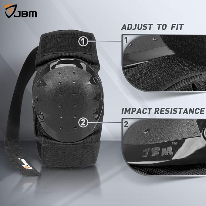 JBM Adult & Kids Knee Pads Elbow Pads and Wrist Guards for Inline Skating, Roller Skating, Skateboarding, Scootering-CubbioJoy