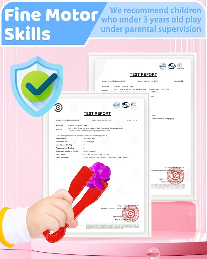 Counting Animals Montessori Toys for 3 4 5 Years Old Boys Girls, Preschool Learning Activities Kindergarten Educational Sensory Toys Gifts for Kids Toddlers-CubbioJoy