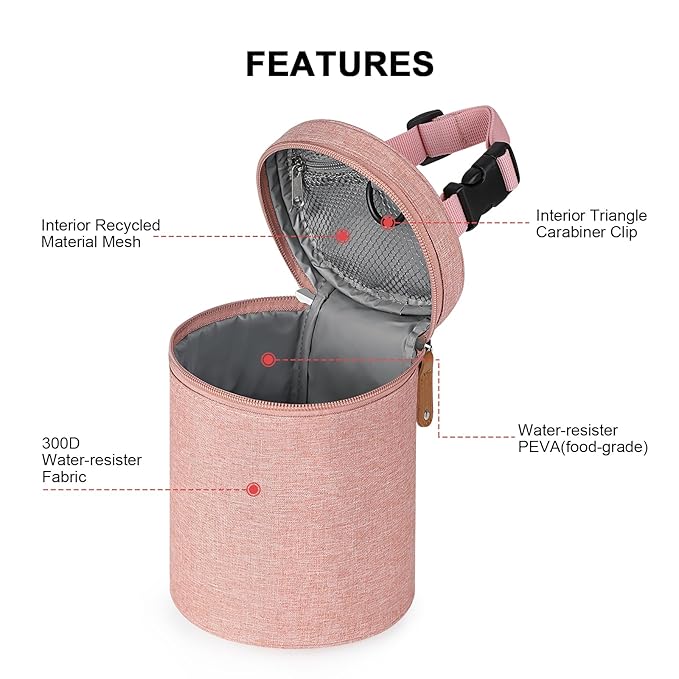 Accmor Breastmilk Cooler Bag, Insulated Baby Bottle Cooler Tote Bags for Nursing Mom Daycare-CubbioJoy