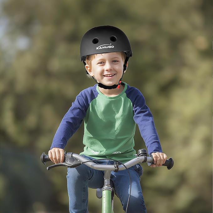 KAMUGO Kids Bike Helmet,Toddler Helmet Adjustable Kids Bicycle Helmet Girls Or Boys Ages 2-8/8-14 Years Old Multi-Sports for Cycling Skateboard Scooter-CubbioJoy