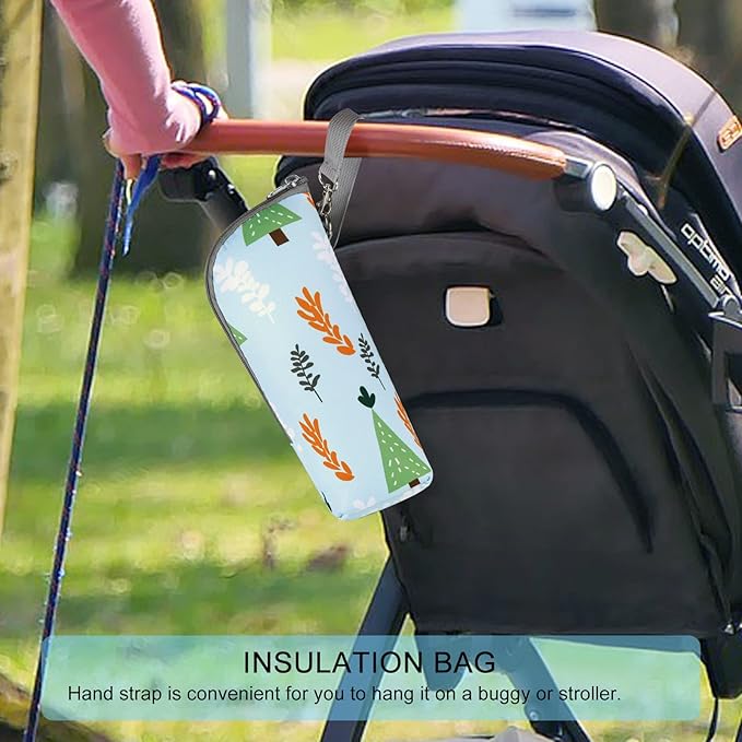 Accmor Baby Bottle Cooler Tote Bags, Insulated Breastmilk Cooler Bag, Nursing Bottle Warmer Bag for Nursing Mom Daycare Travel-CubbioJoy