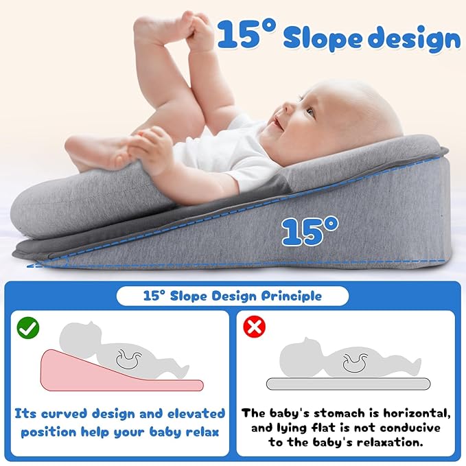 2026 New Rest Nest Baby Lounger Pillow, Baby Lounger Pillow for Infant Support Cushion Reflux-CubbioJoy