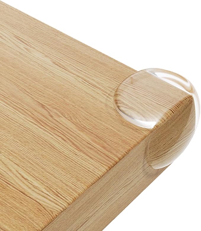 40 Pack Corner Protector Baby, Spherical Shapes Baby Proof Corners and Edges, Clear Table Corner Covers Baby, Baby Corner Protector Guards, Corner Guards for Table Edges & Sharp Corners-CubbioJoy