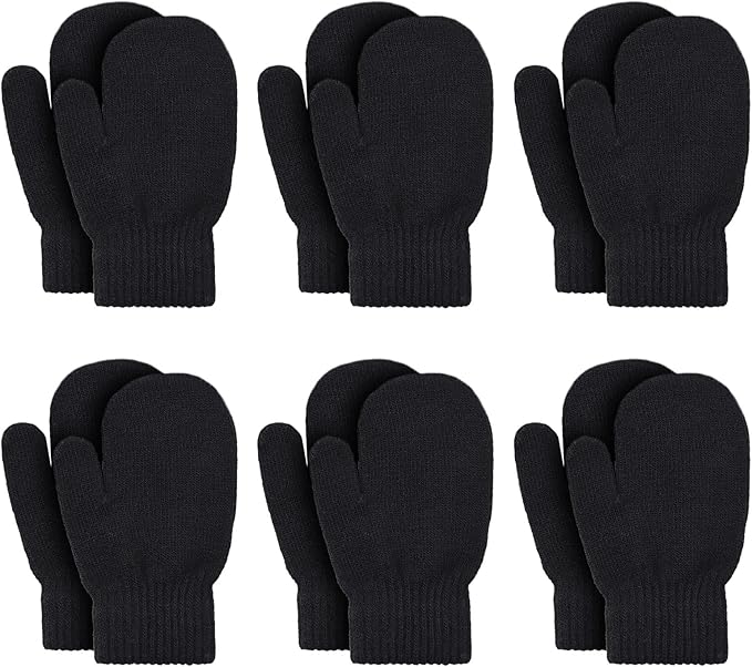 Baby Winter Mittens Toddler Stretch Knit Gloves Magic Warm Glove for Baby Boys Girls-CubbioJoy