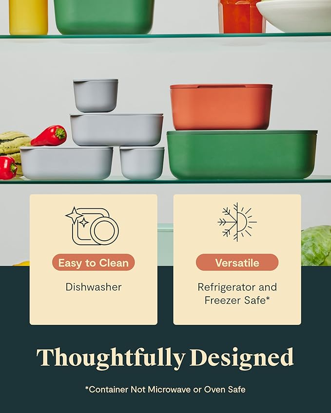 Caraway 4pc Dot Inserts - Dash Ramekins w/Lid - Easy to Store, Non Toxic - Perfect for Sauces, Garnish, & Small Snack or Sides-CubbioJoy