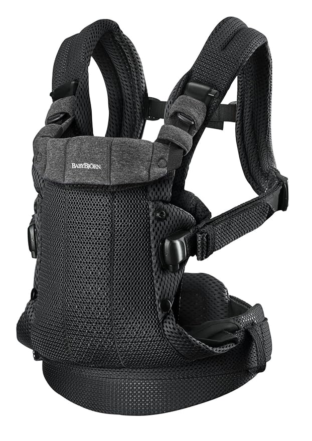 BabyBjorn Baby Carrier Harmony, 3D Mesh, Black-CubbioJoy