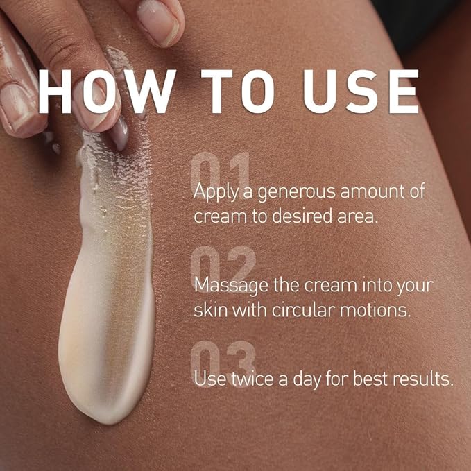 Belly Firming Cream: B Flat Skin Tightening Cream , Cellulite & Stretch Mark Reduction & Tummy Hips Cream & Body Firming for Stomach & Thighs & Arms – 3.38 Fl Oz-CubbioJoy