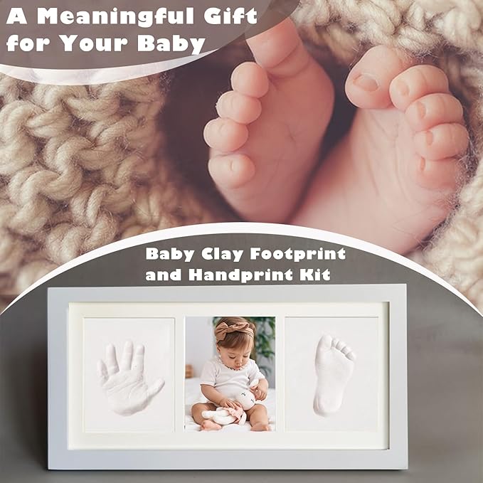 Inkless Newborn Hand & Footprint Kit - Baby Paw Print Gift-CubbioJoy
