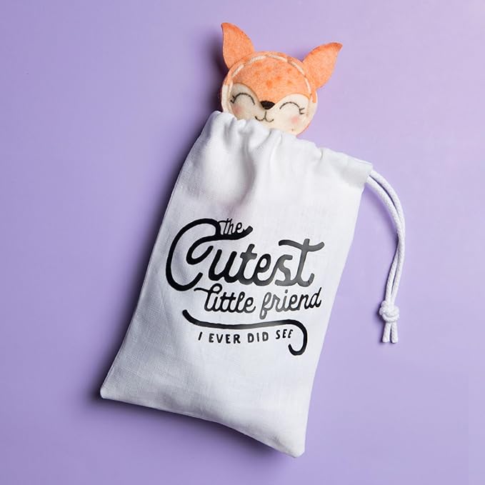Craft-tastic – Make a Fox Friend Craft Kit – Learn to Make 1 Easy-to-Sew Stuffie with Clothes & Accessories-CubbioJoy