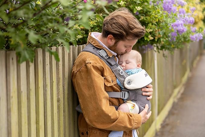 Joie Savvy lite 3-in-1 Baby Carrier – Lightweight, Ergonomic Baby Carrier with 3 Carry Positions, Padded Straps, and Lumbar Support (Juniper)-CubbioJoy