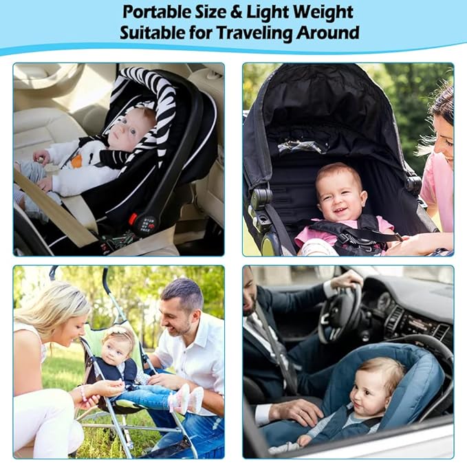 KAKIBLIN Baby Neck Pillow, Baby Travel Pillow, Baby Support Pillow,Upgraded Baby Neck Pillows for Car Seat Toddler Head and Neck Support Pillow for Car Seat, Pushchair(Unicorn)-CubbioJoy