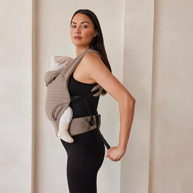 Bumpsuit Baby Carrier for Men Women Newborn to Toddler (7-45 lbs), Ergonomic Face-in & Face-Out Quilted Shell Baby Wearing Carrier with Pockets and Padded Cross Over Back Straps-CubbioJoy