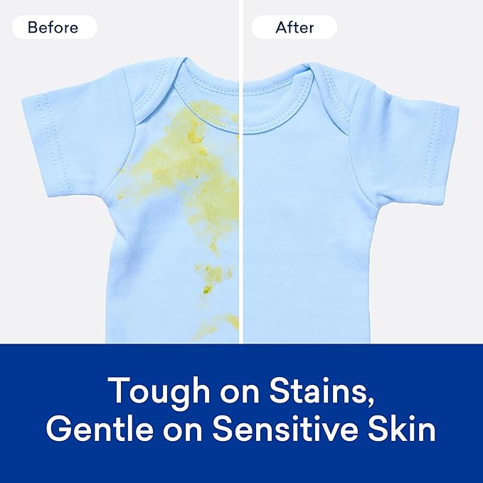 BLUELAND Laundry Detergent Tablets, Starter Set, 60 Count with Tin, Plastic-Free Eco-Friendly Pods, Sheets, Liquid Alternative - Fragrance Free and Clear, Natural, Gentle-CubbioJoy