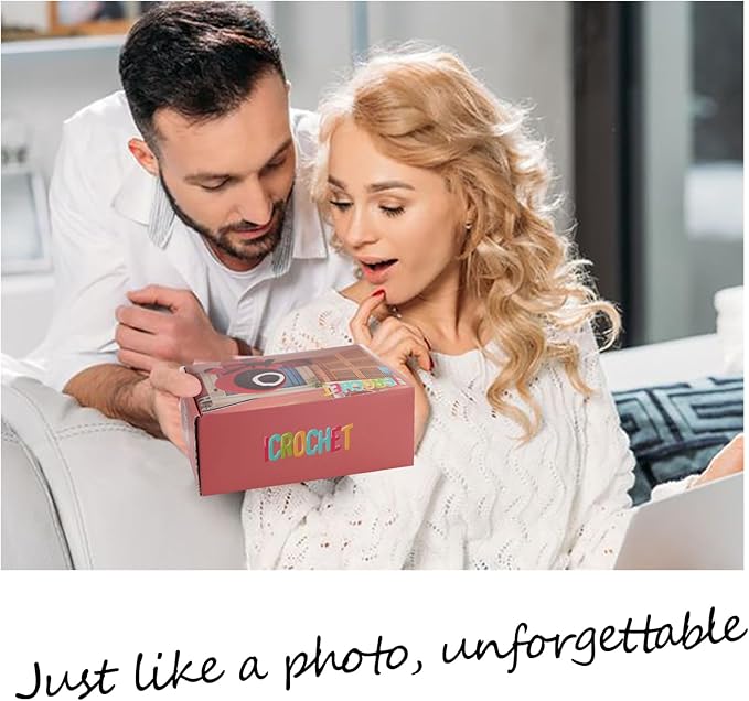 Crochet Kit for Beginners,Crochet Kit Amigurumi Crocheting Animals Kits with Step-by-Step Video Tutorials, Knitting Starter Pack for Adults and Kids-CubbioJoy