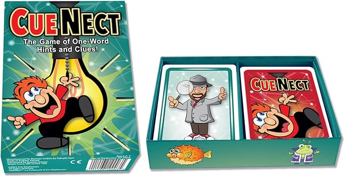 CUENECT: Wildly Fun Clue Decoding Game - Connect, Discover, & Laugh with Friends & Family – from The Makers of Moose Master-CubbioJoy