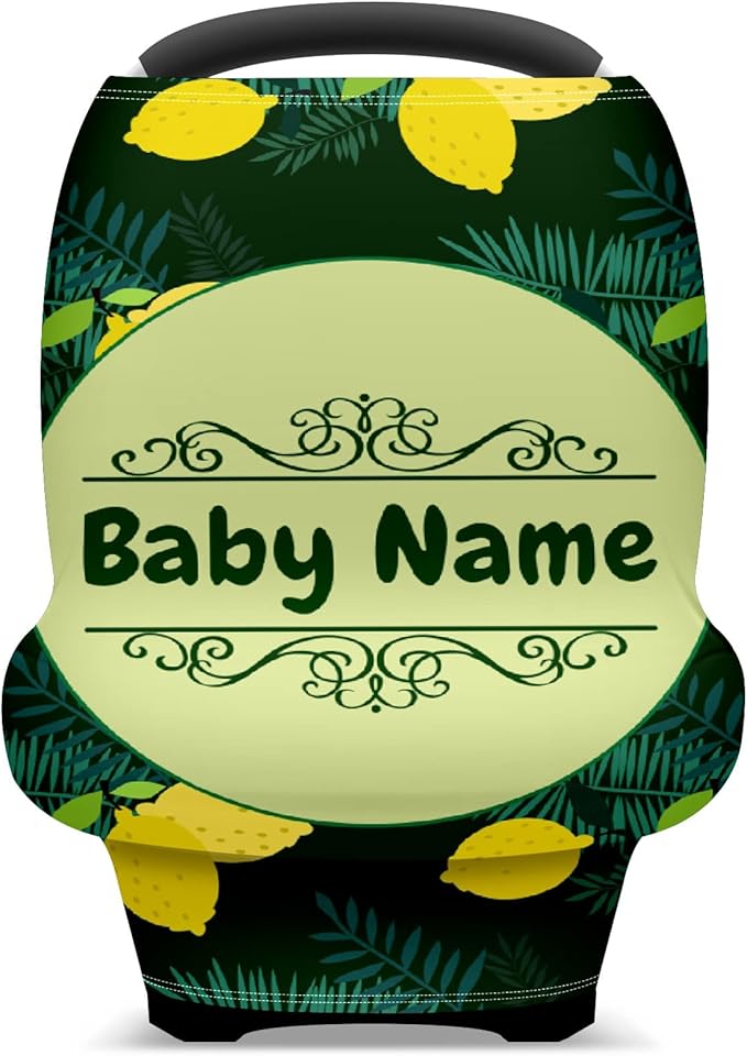 Baby Car Seat Stroller Cover Nursing Cover New Mom Breastfeeding Scarf Soft Stretchy Infant Carrier Cover Car Canopy Coverage-CubbioJoy