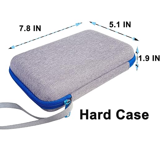 JCHPINE Hard Carrying Case for GiiKER Super Slide Brain Games, Protective Storage Holder for GiiKER Brain Teaser Puzzles Interactive Handheld Game Console Accessories (Blue Case Only)-CubbioJoy