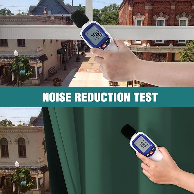 ChrisDowa 100% Blackout Curtains for Bedroom with Black Liner, 2 Thick Layers Total Blackout Thermal Insulated Grommet Window Curtains 2 Panels Set (Forest Green, 52 x 63 Inch)-CubbioJoy