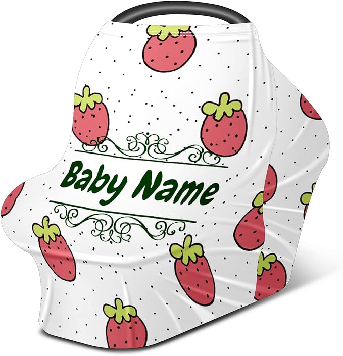 Baby Car Seat Stroller Cover Nursing Cover New Mom Breastfeeding Scarf Soft Stretchy Infant Carrier Cover Car Canopy Coverage-CubbioJoy